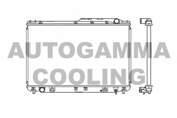 Autogamma 101136 Radiator, engine cooling 101136