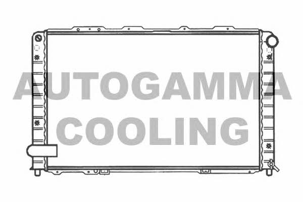 Autogamma 101214 Radiator, engine cooling 101214