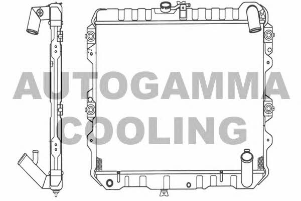 Autogamma 101216 Radiator, engine cooling 101216