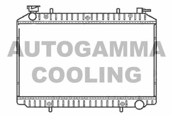 Autogamma 101222 Radiator, engine cooling 101222