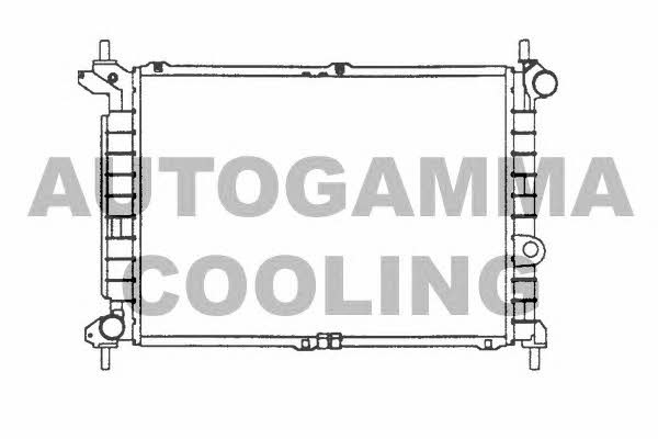 Autogamma 101224 Radiator, engine cooling 101224