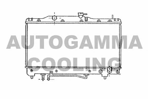 Autogamma 101269 Radiator, engine cooling 101269