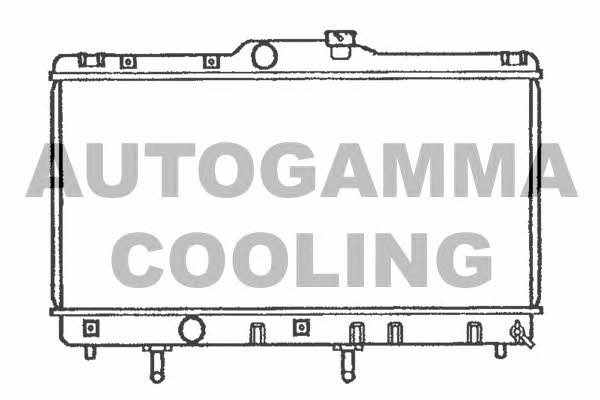 Autogamma 101272 Radiator, engine cooling 101272