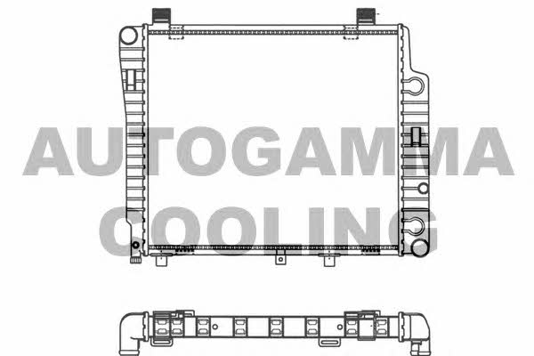Autogamma 101318 Radiator, engine cooling 101318