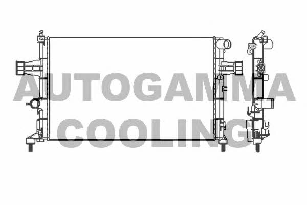 Autogamma 101339 Radiator, engine cooling 101339