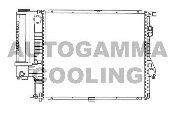 Autogamma 101364 Radiator, engine cooling 101364