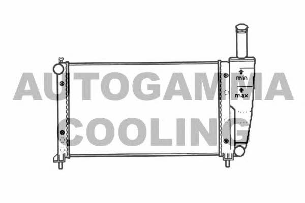 Autogamma 101398 Radiator, engine cooling 101398