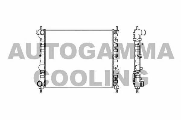 Autogamma 101402 Radiator, engine cooling 101402