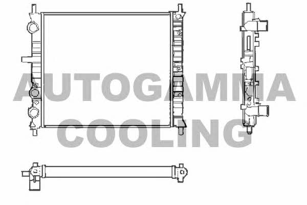 Autogamma 101405 Radiator, engine cooling 101405