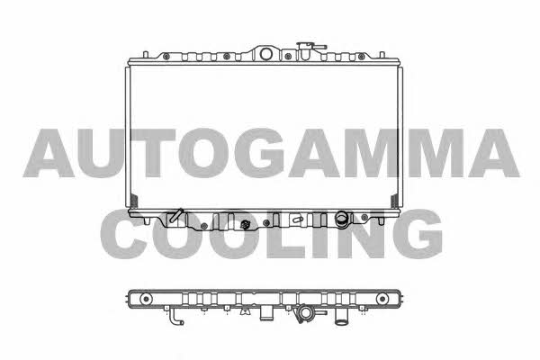 Autogamma 101440 Radiator, engine cooling 101440