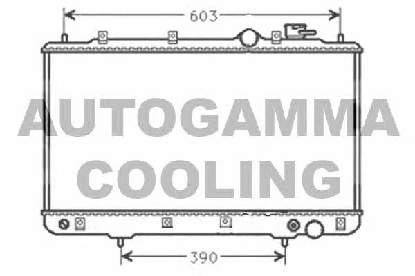 Autogamma 101441 Radiator, engine cooling 101441