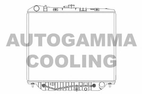 Autogamma 101448 Radiator, engine cooling 101448