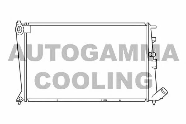 Autogamma 101467 Radiator, engine cooling 101467