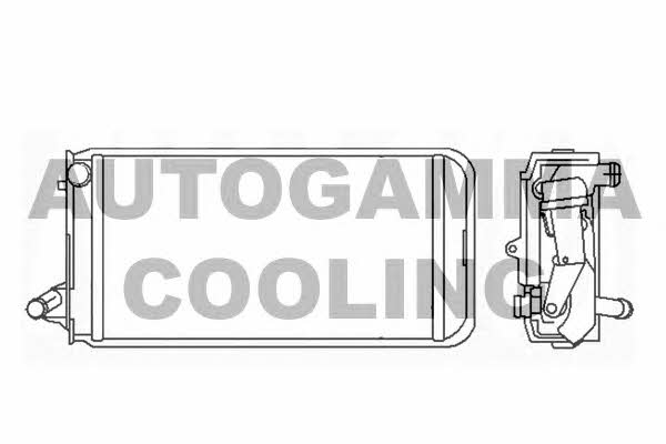 Autogamma 101618 Heat exchanger, interior heating 101618