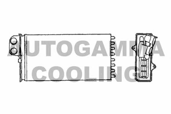 Autogamma 101640 Heat exchanger, interior heating 101640