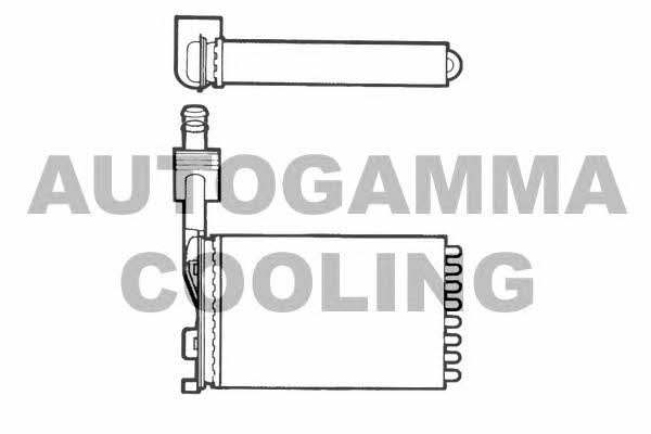 Autogamma 101656 Heat exchanger, interior heating 101656