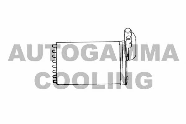 Autogamma 101657 Heat exchanger, interior heating 101657