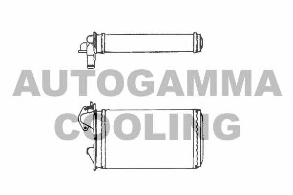 Autogamma 101673 Heat exchanger, interior heating 101673