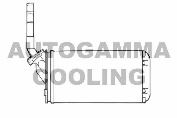 Autogamma 101677 Heat exchanger, interior heating 101677