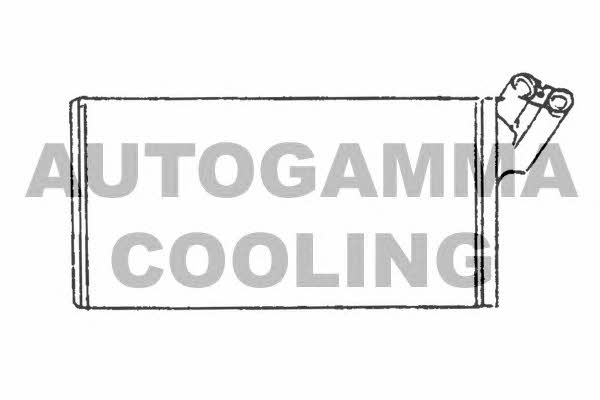 Autogamma 101681 Heat exchanger, interior heating 101681