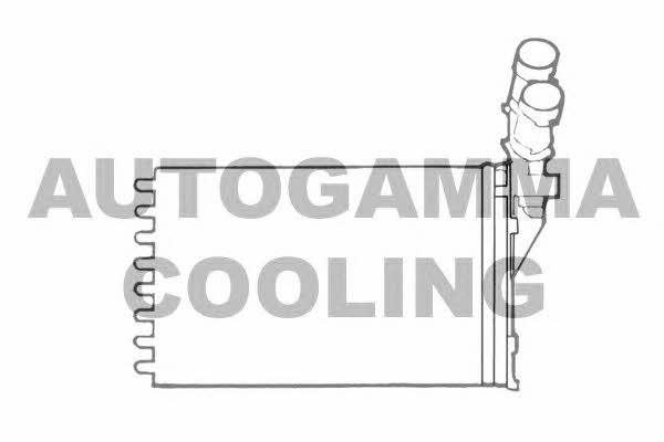 Autogamma 101684 Heat exchanger, interior heating 101684