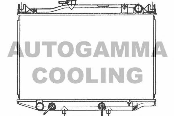 Autogamma 100995 Radiator, engine cooling 100995