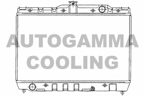 Autogamma 101001 Radiator, engine cooling 101001