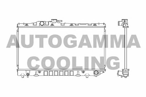 Autogamma 101011 Radiator, engine cooling 101011