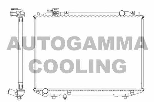 Autogamma 104415 Radiator, engine cooling 104415