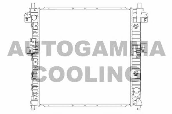 Autogamma 104424 Radiator, engine cooling 104424
