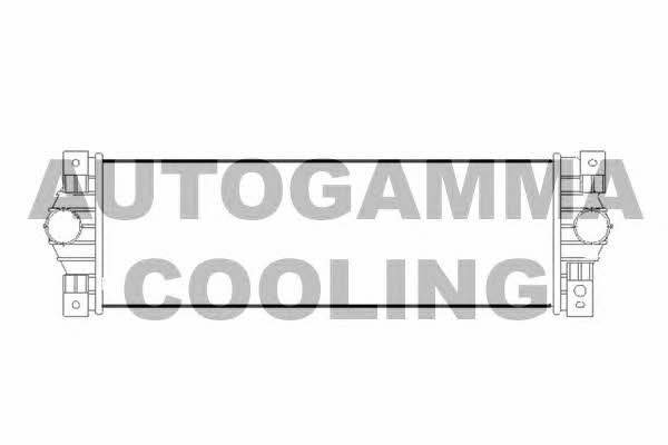 Autogamma 104436 Intercooler, charger 104436
