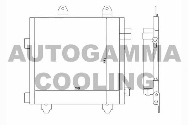 Autogamma 104453 Cooler Module 104453