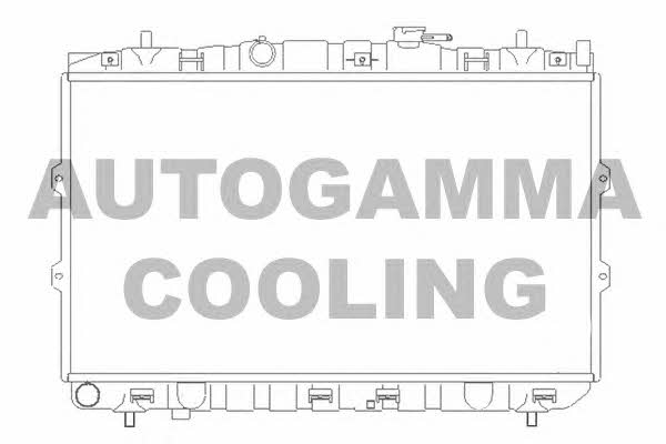 Autogamma 104474 Radiator, engine cooling 104474
