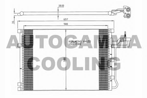Autogamma 104477 Cooler Module 104477