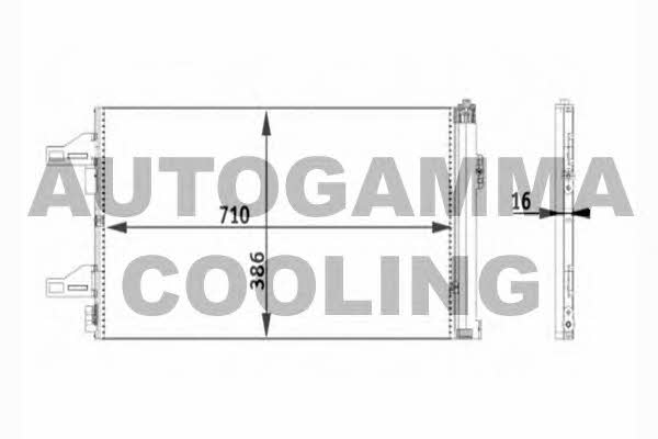 Autogamma 104480 Cooler Module 104480