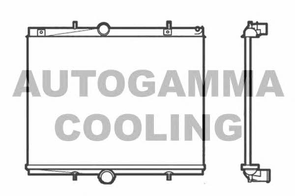 Autogamma 104503 Radiator, engine cooling 104503