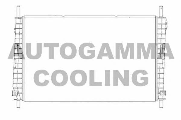 Autogamma 104508 Radiator, engine cooling 104508