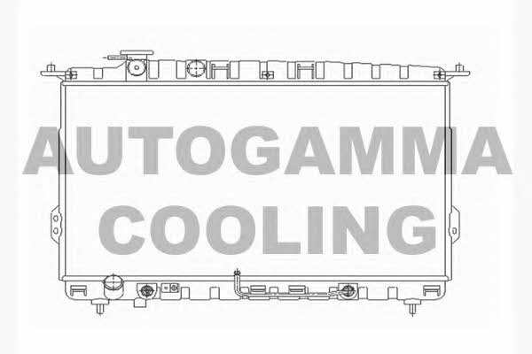 Autogamma 104518 Radiator, engine cooling 104518