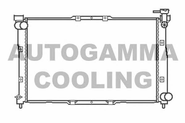 Autogamma 104522 Radiator, engine cooling 104522