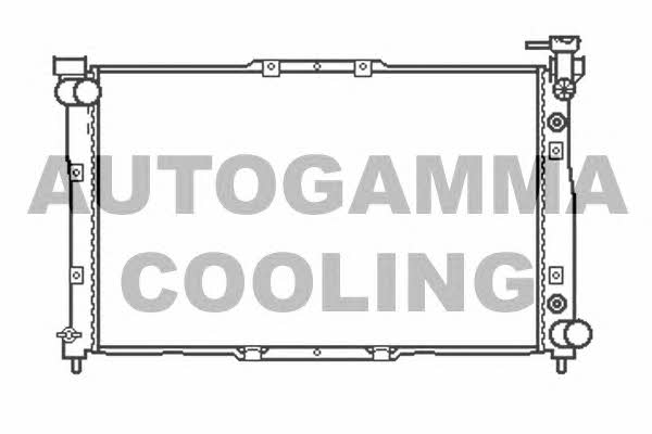 Autogamma 104523 Radiator, engine cooling 104523