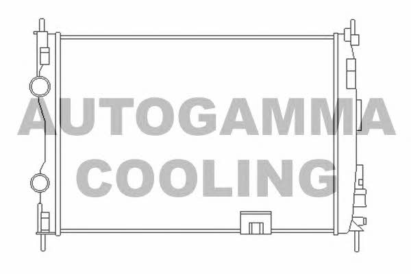 Autogamma 104531 Radiator, engine cooling 104531