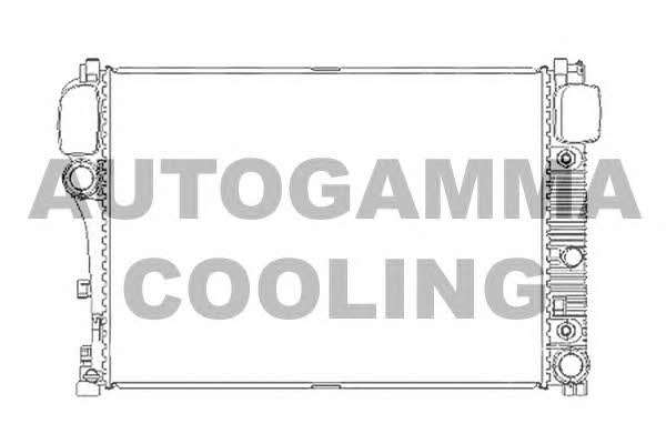 Autogamma 104538 Radiator, engine cooling 104538