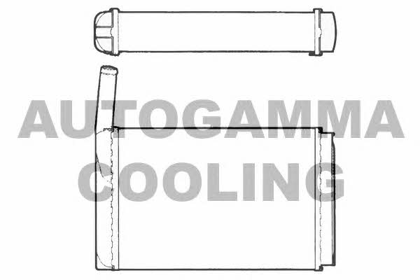 Autogamma 101764 Heat exchanger, interior heating 101764