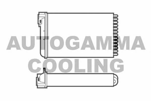 Autogamma 101766 Heat exchanger, interior heating 101766