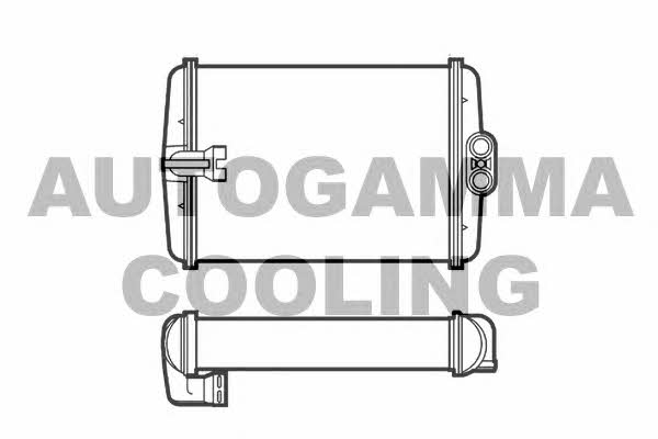 Autogamma 101780 Heat exchanger, interior heating 101780