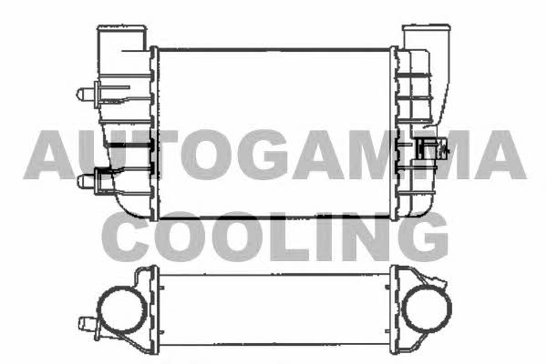 Autogamma 101851 Intercooler, charger 101851