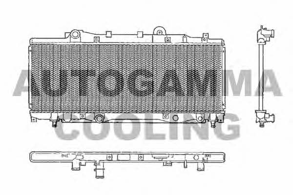 Autogamma 101991 Radiator, engine cooling 101991