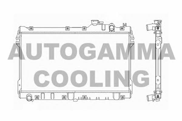 Autogamma 101998 Radiator, engine cooling 101998