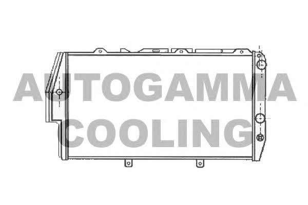 Autogamma 102026 Radiator, engine cooling 102026
