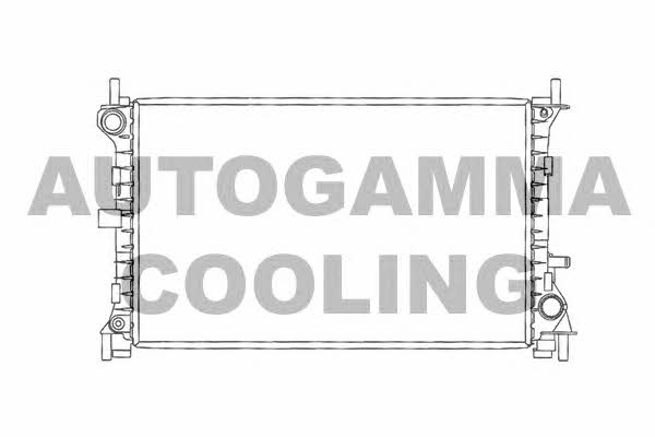 Autogamma 102072 Radiator, engine cooling 102072